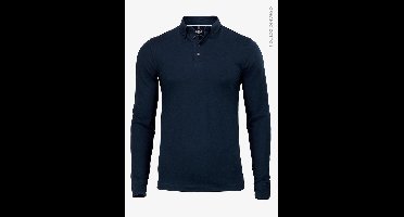 Carlington Men - Navy Nimbus - Polo met lange mouwen - XL