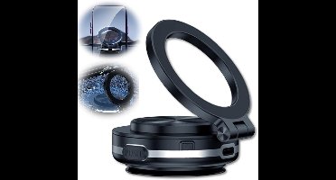 Vacuüm Magnetische Telefoonhouder Auto - GSM Houder - Mobiele Telefoonhouder Geschikt voor: Magsafe - Dashboard – Voorruit - Schermen - Car Screen - Gym Cardio - Magneet Telefoonhouder - Autohouder - Auto Accessoires - Auto telefoonhouder