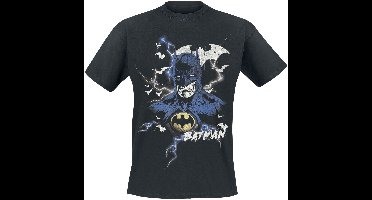 Batman Serious Face Heren T-shirt - zwart - M