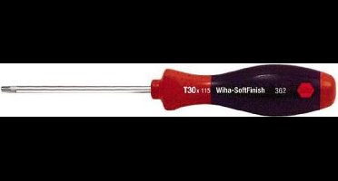 Wiha Schroevendraaier SoftFinish TORX® Tamper Resistant met ronde schacht T25H x 100mm - 01303