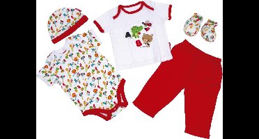 Fisher-price Babykleding In Giftbox 5-delig