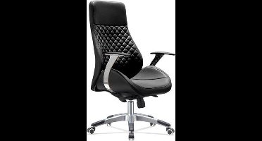 IVOL Bureaustoel Bologna - Zwart - Design bureaustoel