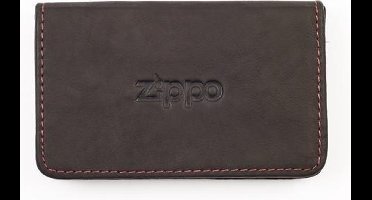 Lederen business kaarthouder Zippo - Mokka