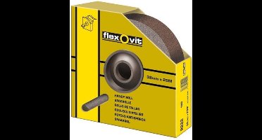 Flexovit Schuurlinnen K400 Flexibele Drager 50mm x 25m