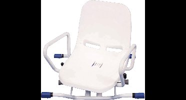 Aidapt Badkuipstoel roterend - Breedte instelbaar max. stabiliteit - Wit