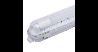 HOFTRONIC - 10x LED TL Armatuur 120cm - IP65 waterdicht - T8 G13 fitting - Koppelbaar - 18W 1980lm - vervangt 36 Watt - 6000K Daglicht wit