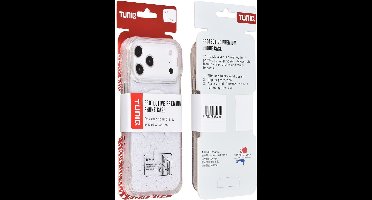 TUNIQ Back cover - iPhone 17 Pro Max - Transparant - Magsafe - Glitter Design