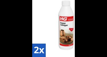 HG Koper Reiniger 500 ml - Voordeelverpakking - 2 stuks