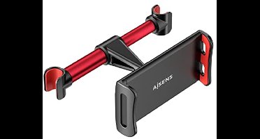 Verstelbare autohouder voor hoofdsteun - Geschikt voor telefoon en tablet