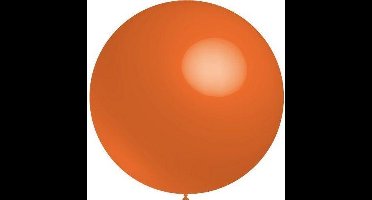Ballon 24 inch oranje - Oranje - 61 cm
