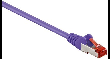 Goobay S/FTP netwerkkabel paars - CAT6 / LSZH - 7,5 meter