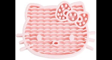 Likmat hond - Snuffelmat - Met zuignappen - Hello Kitty - Roze - 1.5x19x20cm