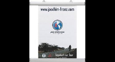 FRANKEN posterlijst, aluminium, zilver, lengte: 425 mm