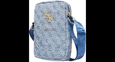 GUESS, 10'' Schoudertas Model 4G, Blauw