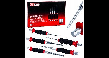KS Tools Set Uitrijvers 3-8mm 5 Stuks - Premium Kwaliteit