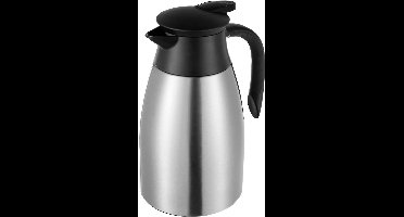 Goodivery® - Thermoskan 1,5 Liter - Roestvrij Staal - Dubbelwandige Vacuümisolatie - Koffiepot - Zilver