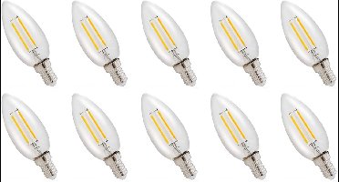Spectrum LED Lamp E14 1W 230V - 120 Lumen - 4000K Neutraal wit - Natuurlijk licht - Energiezuinig - 10 stuks