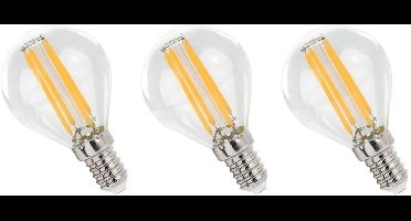 Spectrum LED Lamp E14 5.5W 230V - 700 Lumen - 4000K Neutraal wit - Natuurlijk licht - Energiezuinig - 3 stuks