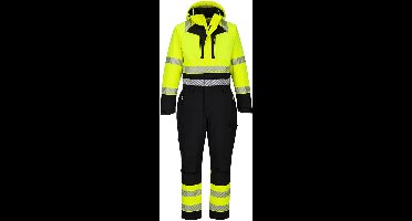 Portwest DX4 Hi-Vis Winteroverall DX438 - Geel/Zwart - M