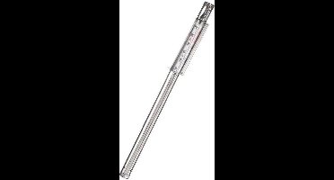 Westmark inmaakthermometer, meetschaal van 60 - 120°C, blik, 42 ​​cm, zilver, 40762270