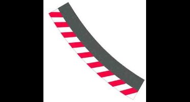 Carrera Buitenslipstroken bocht 3/30°+ eindstukken - racebanen - 1:32