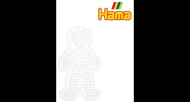 Hama strijkkralen grondplaat - Jongen