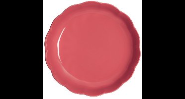 Emile Henry Madeleine Schaal rond gegolfd - Ø270mm - H 65mm - Rose Candy
