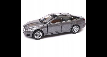 Welly Jaguar XJ Modelauto 1:34 - Grafiet Metaal