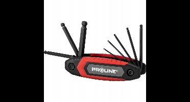 Inbussleutelset met kegelbeker, 1,5-8,0 MM, 8-delig