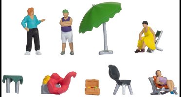 Camperen (4 figuren + accessoires)