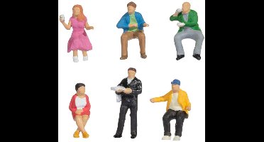 In De Restauratiewagen (6 Figuren)