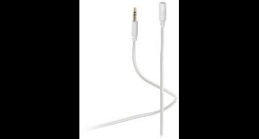 Flexline®-mini 3,5mm Klinken Verlängerung, weiß, 1,5m