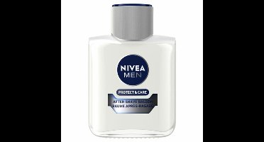 NIVEA Men Aftershave Balsem Protect & Care - 3 x 100 ml - Voordeelverpakking