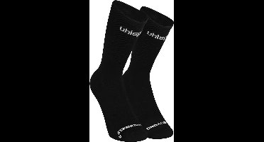 Uhlsport Kinder Socken Id Socks Work Progress 1003702 Schwarz/Weiß-31-35