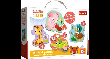 Trefl 36135, 5 stuk(s), Dieren, 2 jaar