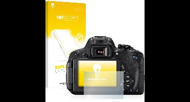 upscreen - Screenprotector voor Canon EOS 700D - Folie Beschermfolie anti glare matte