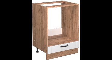 Vicco Fame-Line Ovenombouwkast – 60 cm, WB Antraciet Wit Landhuis