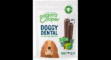 4x Edgard & Cooper Doggy Dental Sticks Medium Appel - Eucalyptusolie