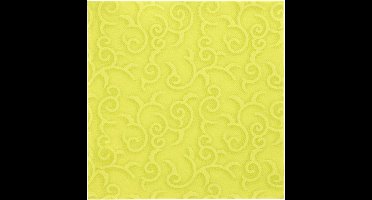 50 Servetten ROYAL Collection 1/4 vouw 40 cm x 40 cm lime Casali