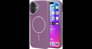 Mobiparts Slim Line Case geschikt voor Apple iPhone 17 - MagSafe Imperial - Paars