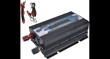 Allecto plus - 3000W Pure Sinusomvormer voor Thuis en Onderweg met Adapter & Stopcontact - DC 12V Naar 220V AC - Multifunctionele Stroomomvormer met Zoemerherinnering