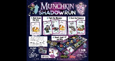 Munchkin: Shadowrun - Bordspel - Engels - Steve Jackson Games