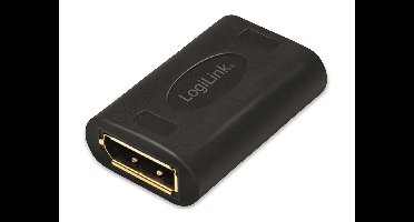 LogiLink DisplayPort AV Adapter [1x DisplayPort - 1x DisplayPort] Zwart