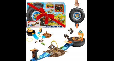 Hot Wheels Monster Trucks Stuntband: Stuntarena met lanceerinrichting