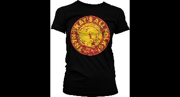Looney Tunes Porky Pig That's All Folks! Girly Tee Damen T-Shirt Black-M