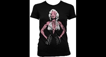 Zombie Monroe Girly T-Shirt Damen Black-M