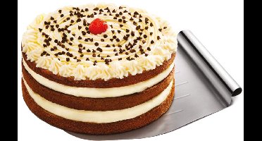 Metaltex taartlifter van roestvrij staal met handgreep