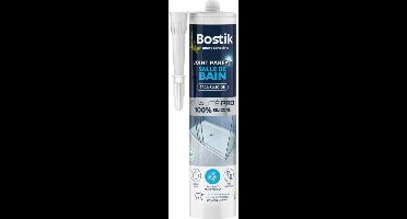 Badkamerkit - BOSTIK - Perfecte voeg - Siliconenafdichting - Schimmelwerend - Transparant - 280 ml