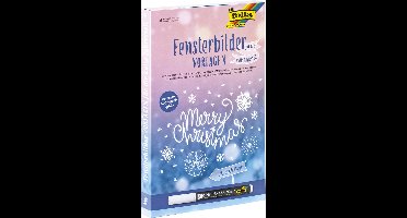 Folia Raamsjablonen - Maxi Set met 8 sjablonen en 1 krijtmarker wit