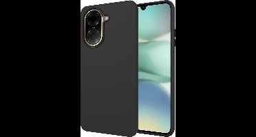 Cazy Hoesje geschikt voor Xiaomi Redmi A5 Hoesje Siliconen - Flexibele Case - Zwart